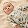 WILSON & FRENCHY Organic Zipsuit - Mini Jungle lifestyle