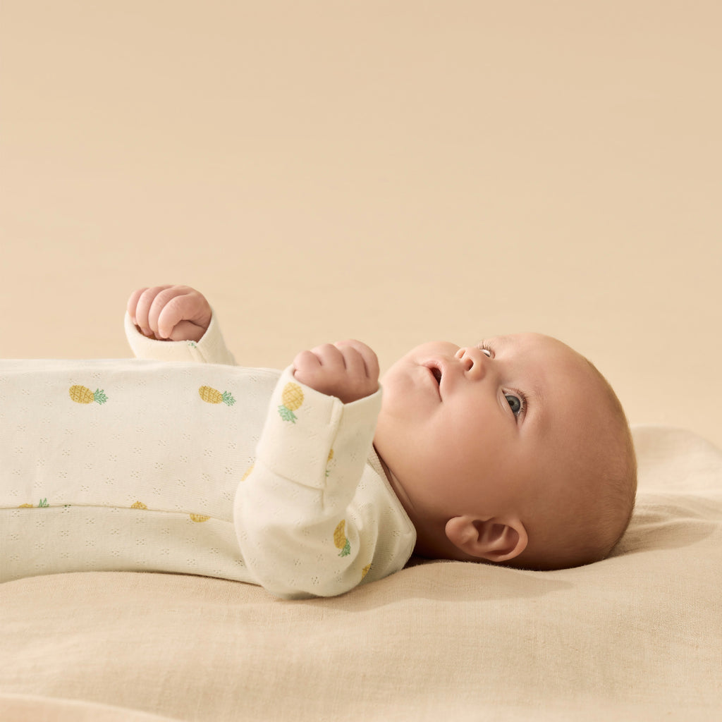 WILSON & FRENCHY Organic Zipsuit - Piney Pals lifestyle