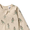 WILSON & FRENCHY Organic Zipsuit - Skater Club detail