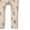 WILSON & FRENCHY Organic Zipsuit - Skater Club detail