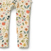 WILSON & FRENCHY Organic Zipsuit - Summer Garden detail