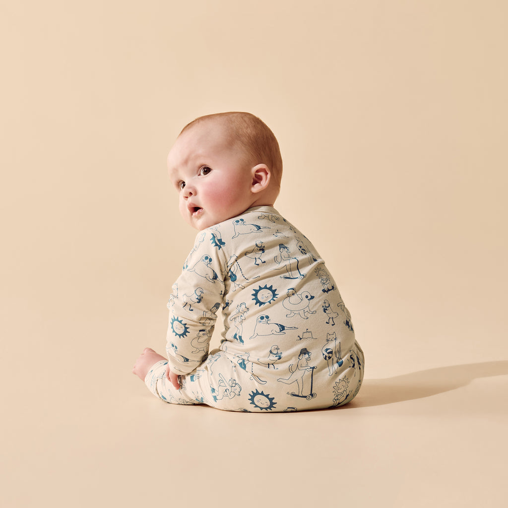 WILSON & FRENCHY Organic Zipsuit - Tout est Magique lifestyle