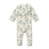 WILSON & FRENCHY Organic Zipsuit - Yeti back