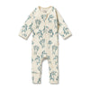 WILSON & FRENCHY Organic Zipsuit - Yeti front