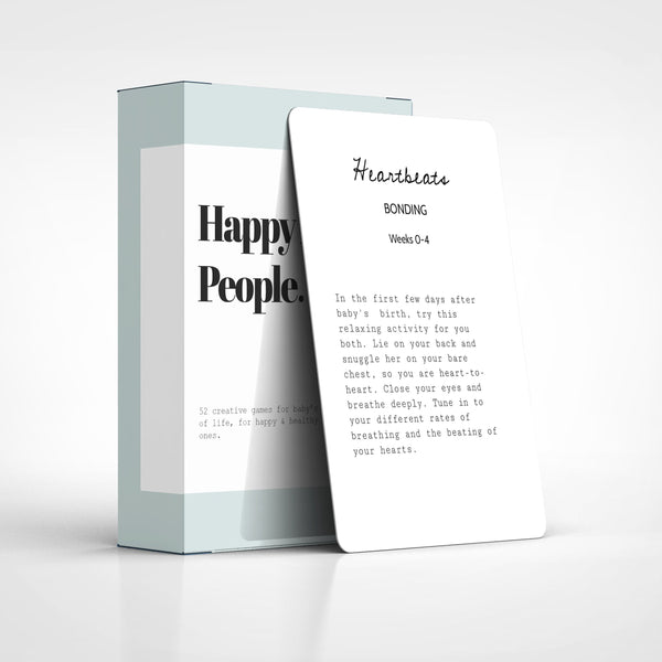 Happy Little People Card Deck: The First Year