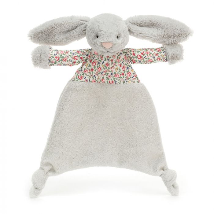 JELLYCAT LONDON Blossom Silver Bunny Comforter
