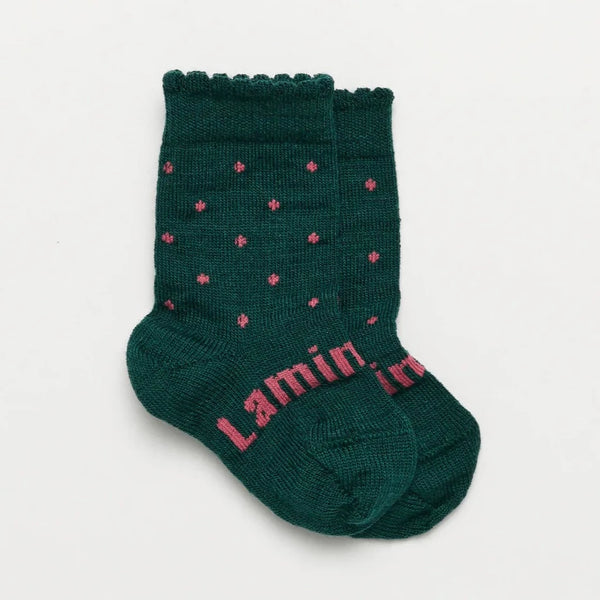 LAMINGTON Merino Wool Baby Crew Socks - Brighton