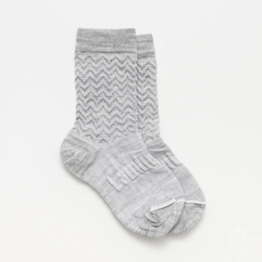 LAMINGTON Merino Wool Baby Crew Socks - Bunny