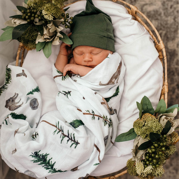 SNUGGLE HUNNY Organic Muslin Swaddle - Alpha