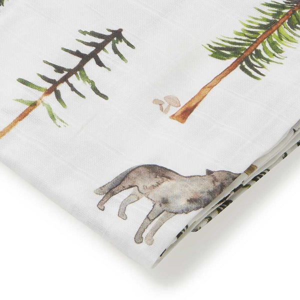 SNUGGLE HUNNY Organic Muslin Swaddle - Alpha