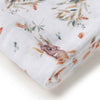 SNUGGLE HUNNY Organic Muslin Swaddle -  Koala