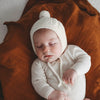 Snuggle Hunny Merino Wool Bonnet & Booties - Ivory