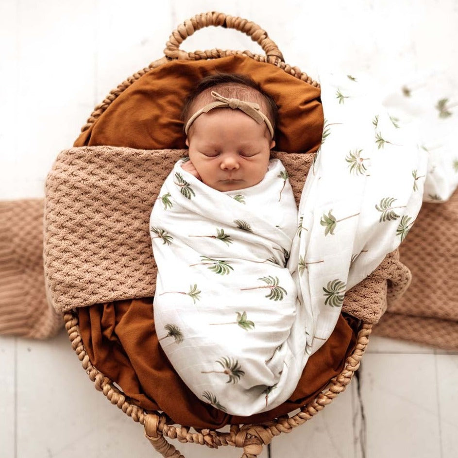 Green sales muslin swaddle